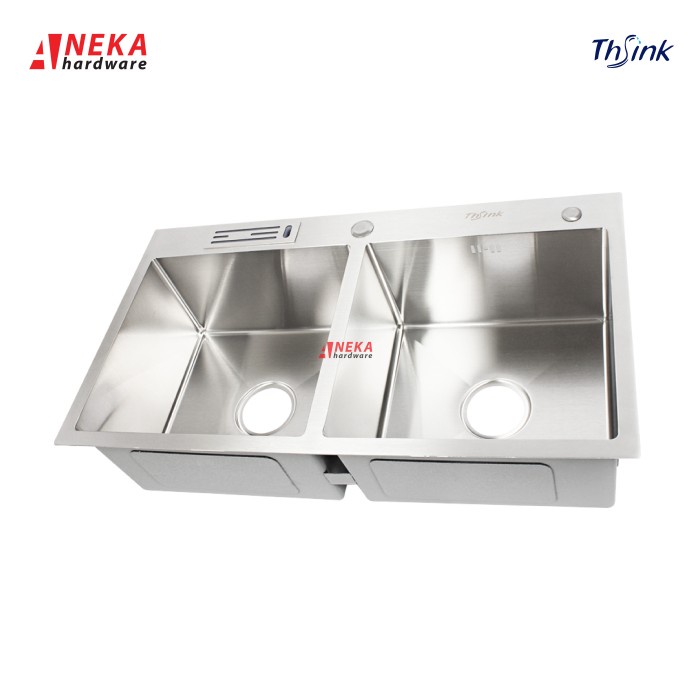 Wastafel - Paket Lengkap Kitchen Sink Bak Cuci Piring Wastafel Sus304 Thsink 8245