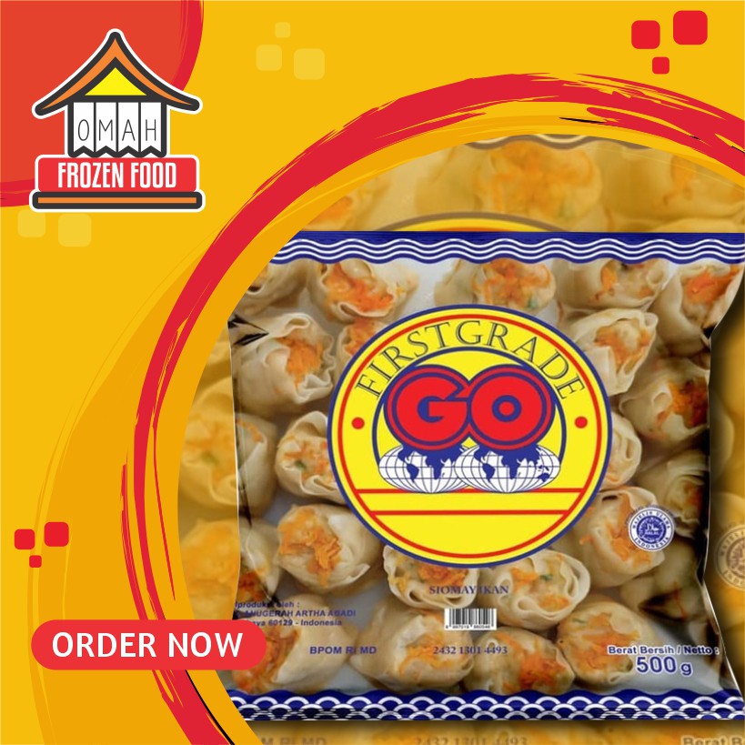 

GO Siomay Ikan 500gr Isi 32pc (NON COD DILUAR KOTA JATENG)