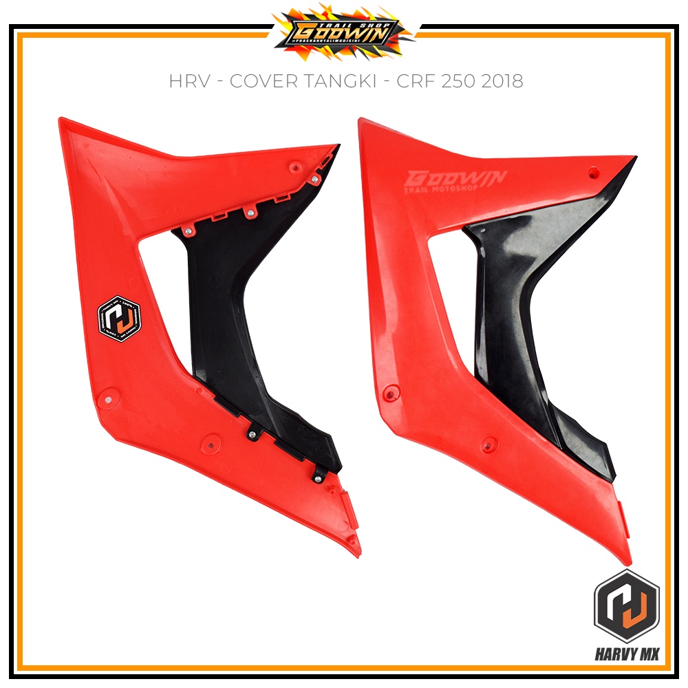 Legshield Legsil Cover Tangki Pelindung Kaki Sambungan Legshield Sayap Depan HRV CRF 250 /150 L 2018