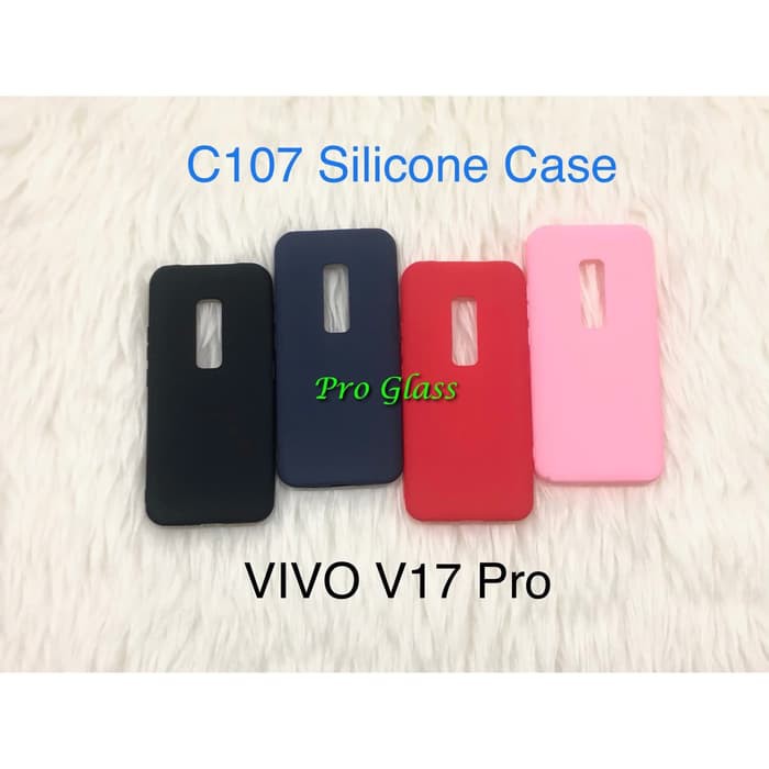 C107 VIVO V17 PRO Colourful Ultrathin Silicone Case / Matte Thin