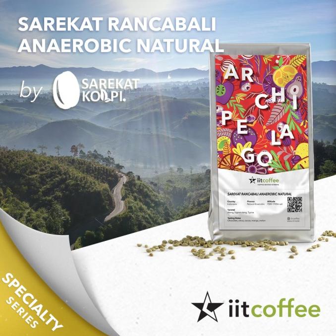 

Arabica Green Beans - Rancabali Anaerobic Natural by Sarekat Kopi -1Kg