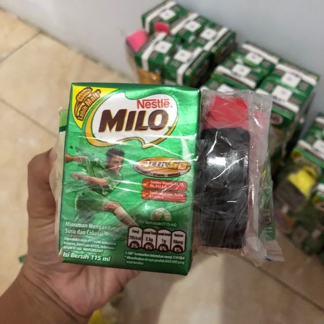 

Milo isi 5 Kotak @115ml + Jam Tangan LED