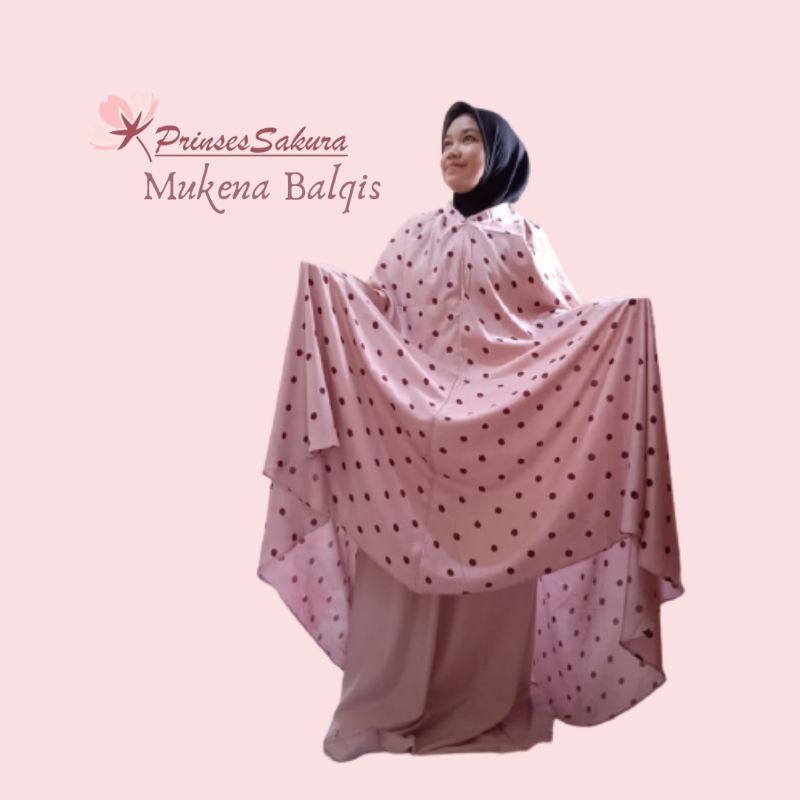 mukena travel mukena rayon balqees