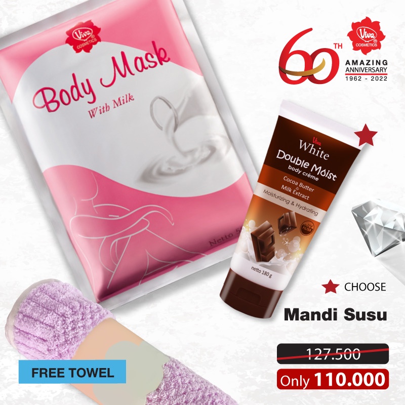 Paket Body Mask Body Creme