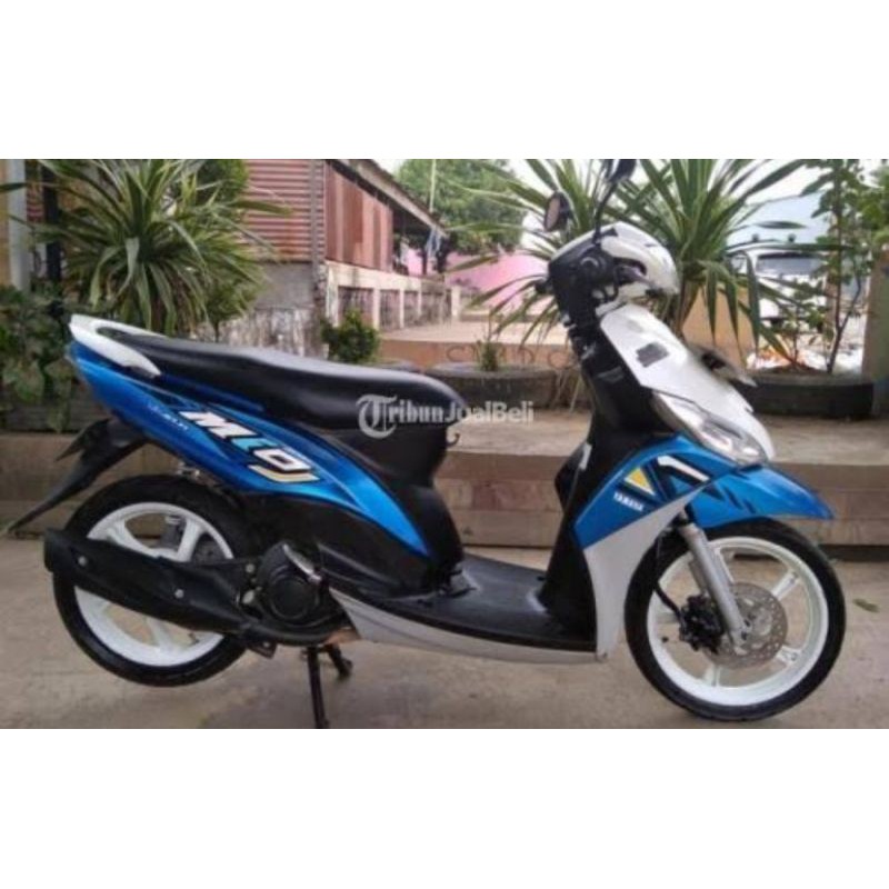 Stiker Body & Lis Bodi & Striping Mio J 2012 Biru