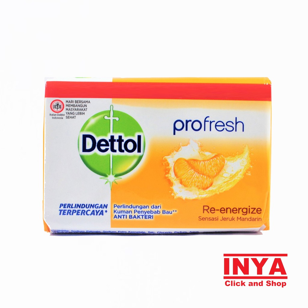 DETTOL ANTI BACTERIAL SOAP 105gr - Sabun Batang Anti Bakteri