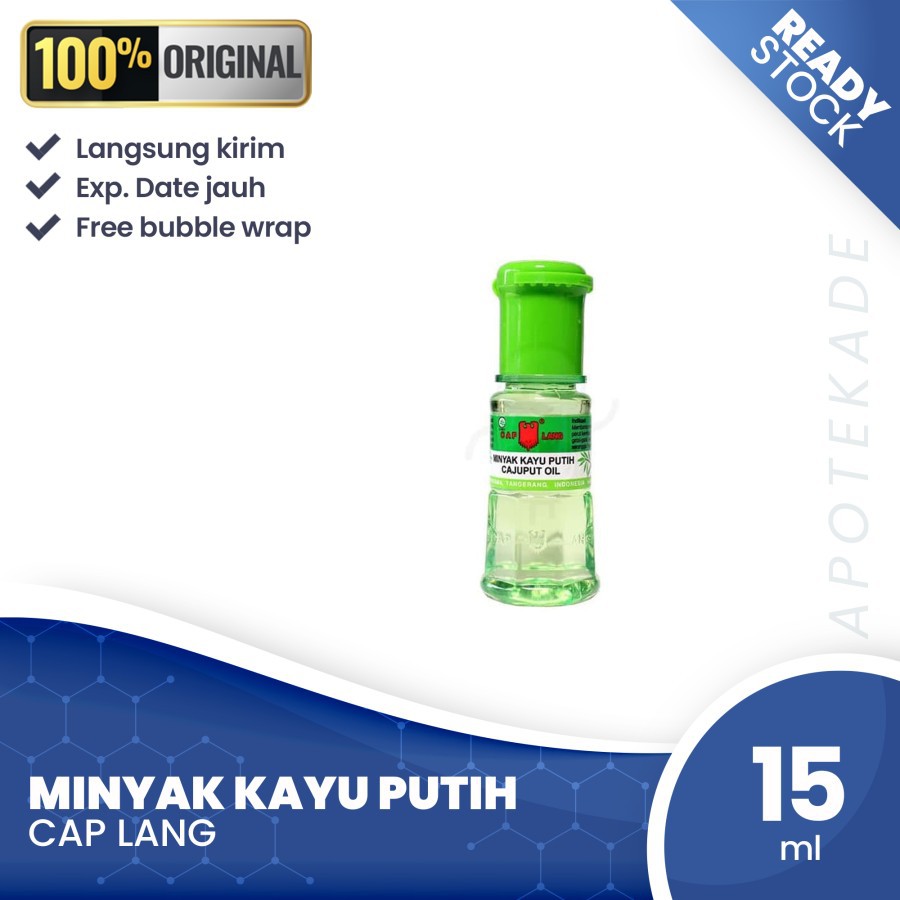 TERLARIS!!! Minyak kayu putih cap lang 120 ml / Minyak kayu putih cap lang 15 ml