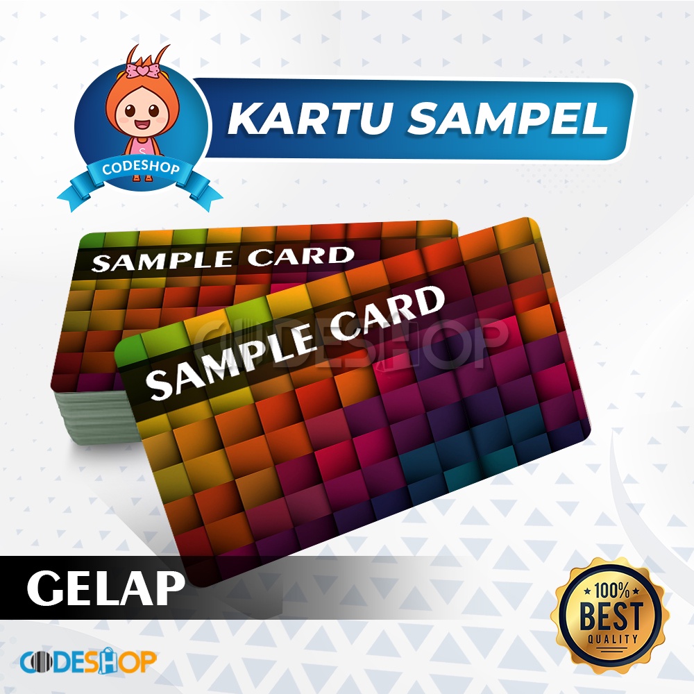 

KARTU SAMPEL CETAK CUSTOM PREPRINTED