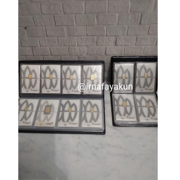 [PROMO CIS98] 4 baris dan 3 baris album logam mulia Antam mini gold big gold emas mini EOA GOLD Read