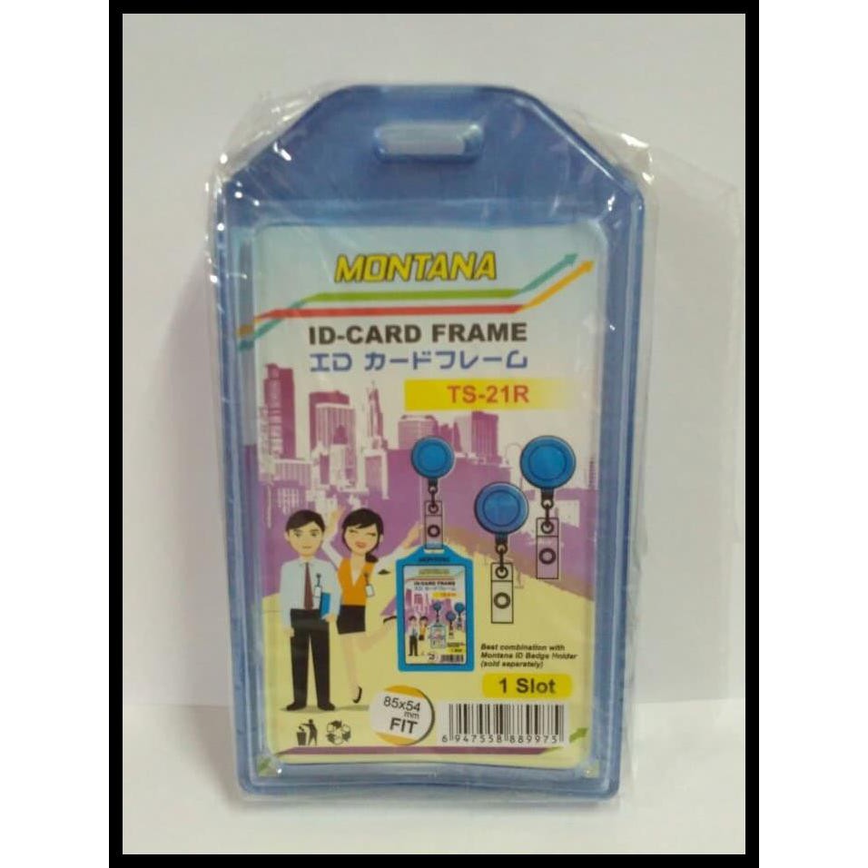 

Montana Casing Id Card Holder 1 Muka Lentur - Bening (Pak Isi 5 Pcs)
