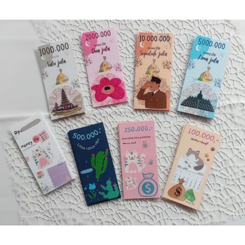 MONEY SLIP SINKING FUND