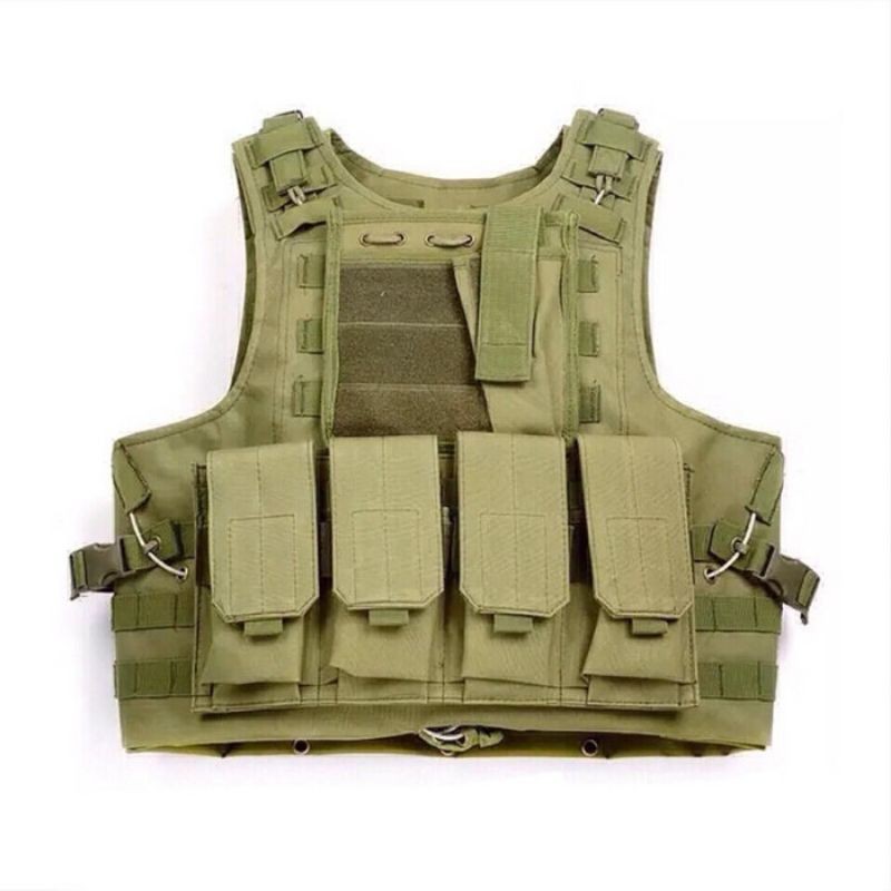 ROMPI PELINDUNG DADA TACTICAL BODY VEST ANTI PELURU TNI POLRI