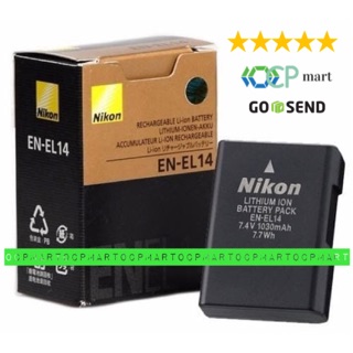 Baterai Nikon EN-EL14 EN-EL14a Battery Nikon D3100 D3200 D3300 D3400 D5100 D5200 D5300 D5500 D5600