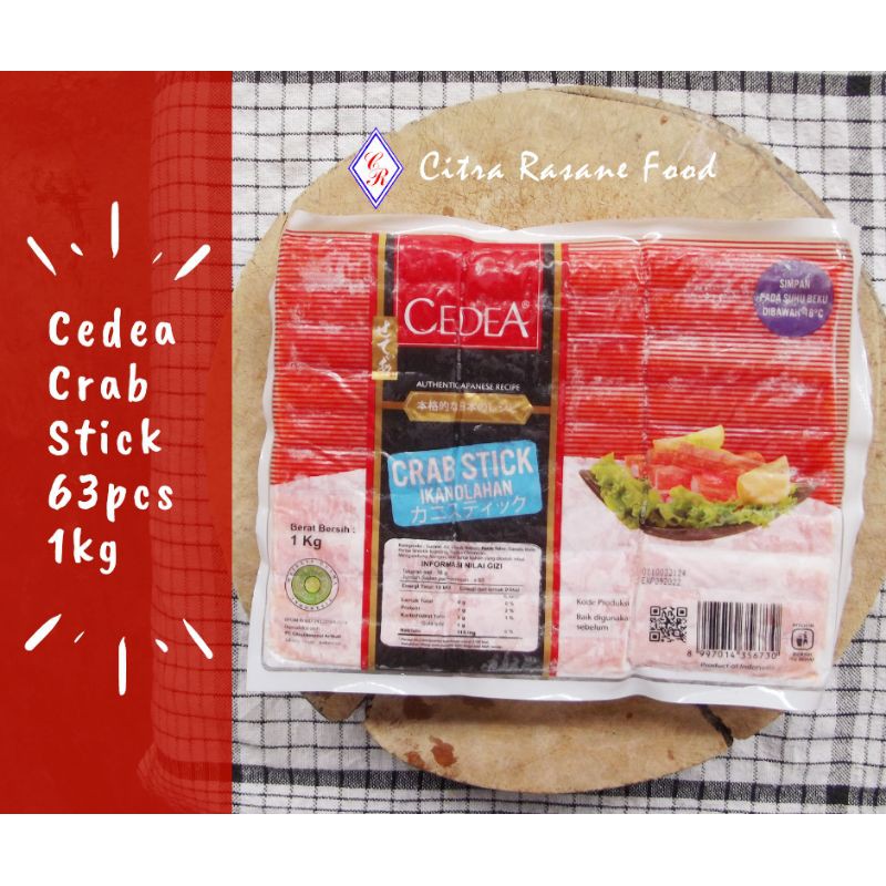 

Cedea Crab Stick 63pcs 1kg