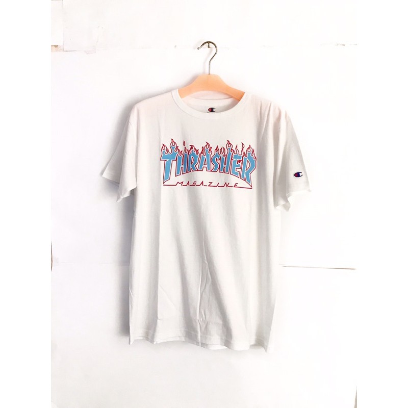 Preloved Thrasher x Champion