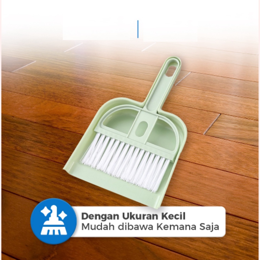 Sapu Pengki Set Mini Multifungsi Serok Cikrak Sapu Mini Plus Dustpan Pengki Serbaguna Kecil Pembersih Debu Karpet Mobil/Sapu Meja Laptop Keybord Perabot Rumah