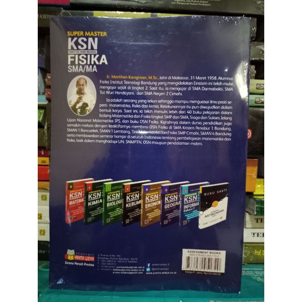 Buku SUPER MASTER KSN KOMPETISI SAINS NASIONAL FISIKA SMA-2