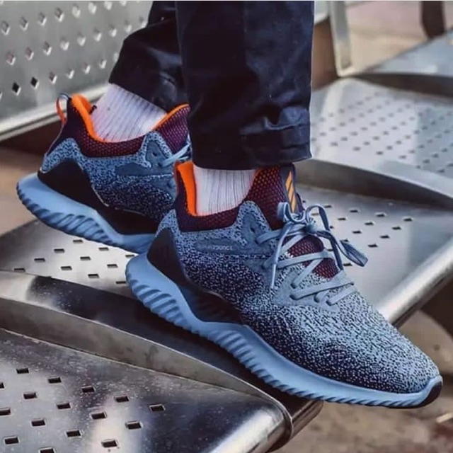 alphabounce adidas blue
