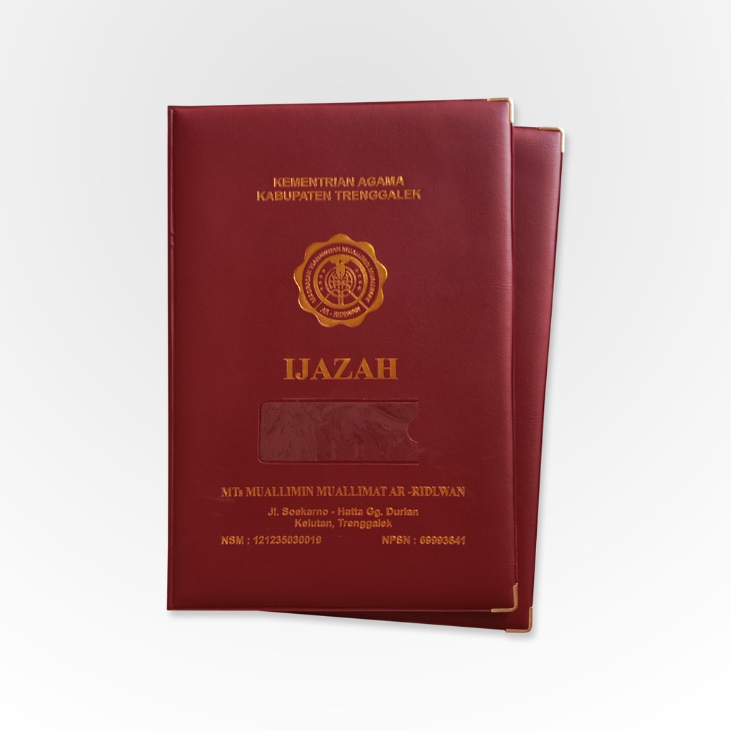 

Map Ijazah custom - Map Ijazah Hotprint Maroon