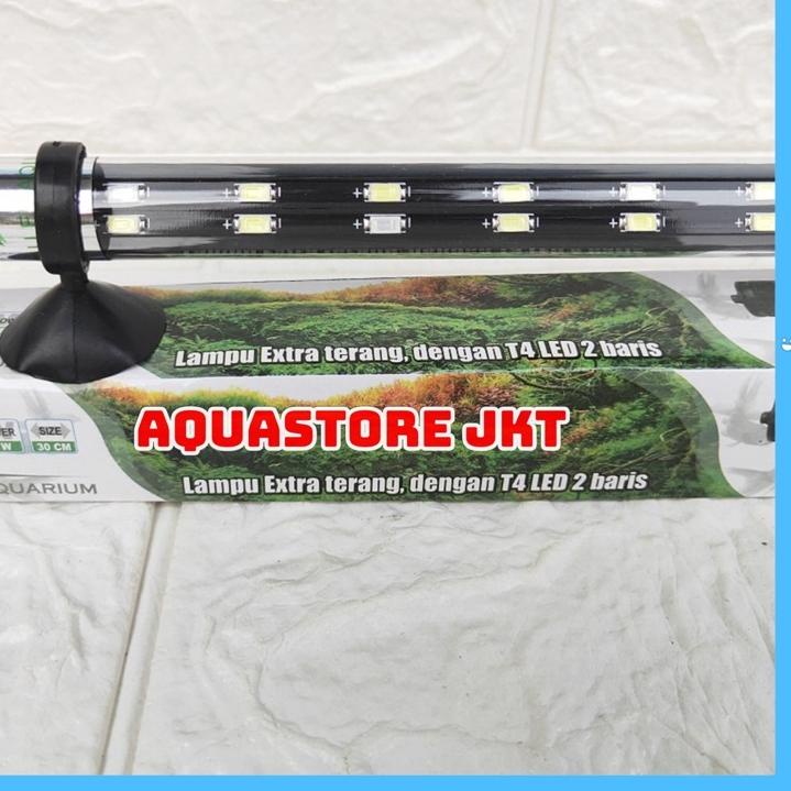 LAMPU AQUARIUM CELUP KANDILA Z LED 2 BARIS SERIES 30CM 20CM  - LAMPU AQUARIUM 20 CM 30 CM ヤ