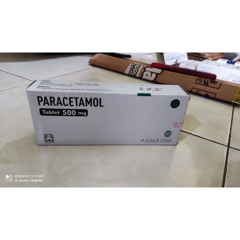 Jual Promo'' Cod Paracetamol 500mg Original Box | Shopee Indonesia