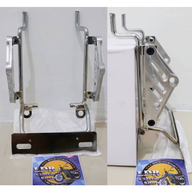 kupingan lampu Tralis Megapro dan Tiger set kupingan lampu