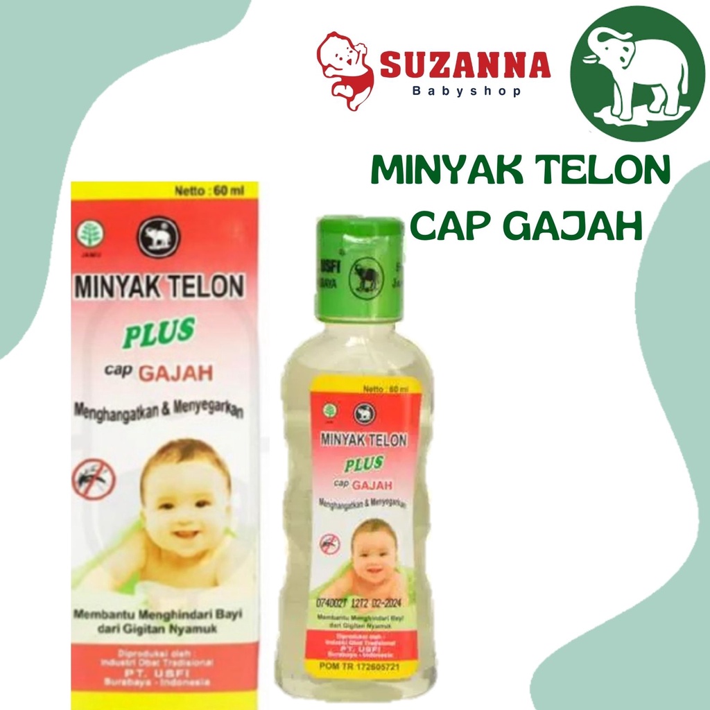 USFI MINYAK TELON PLUS CAP GAJAH