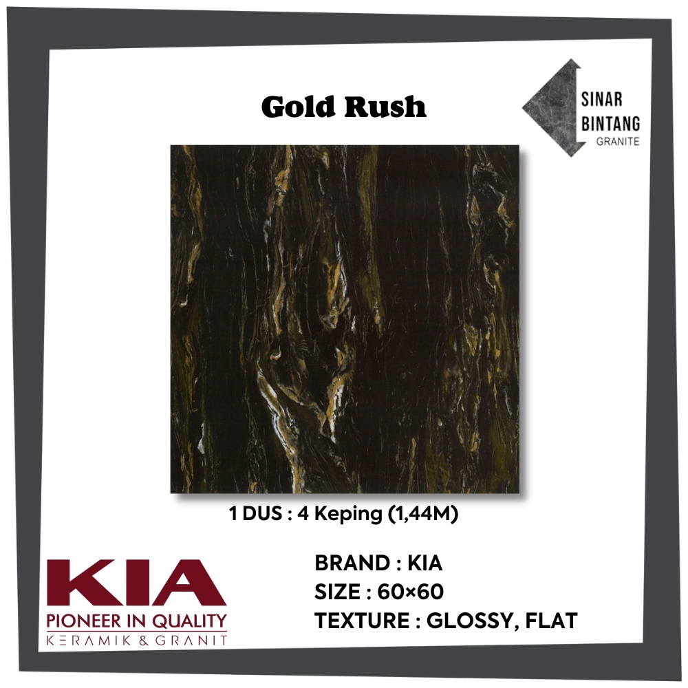 Granit 60X60 | Granit Lantai Gold Rush KIA
