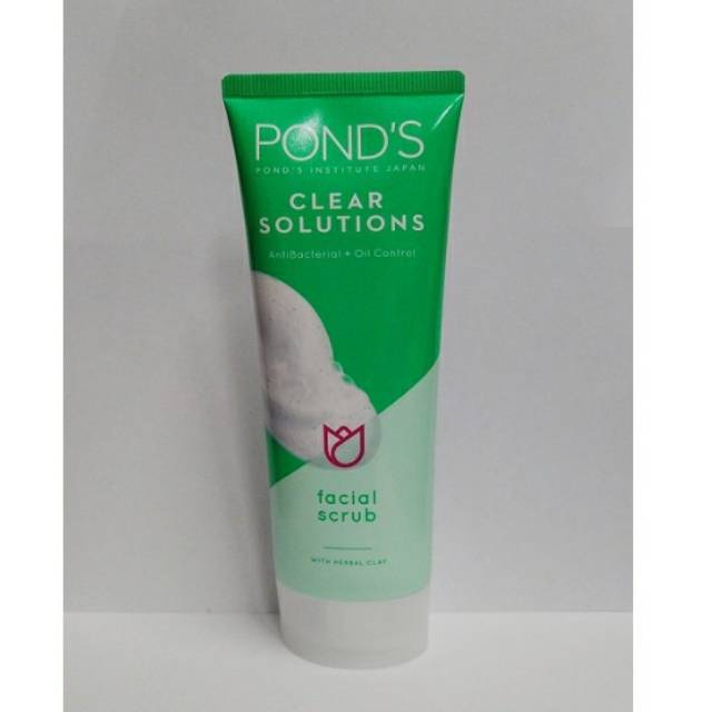 Ponds Clear Solution Facial Scrub 100gr