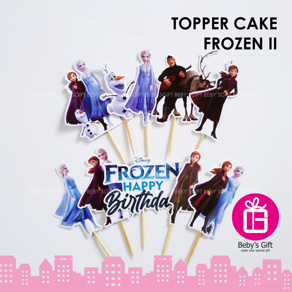 Beby's Gift Topper Cake Karakter Frozen II