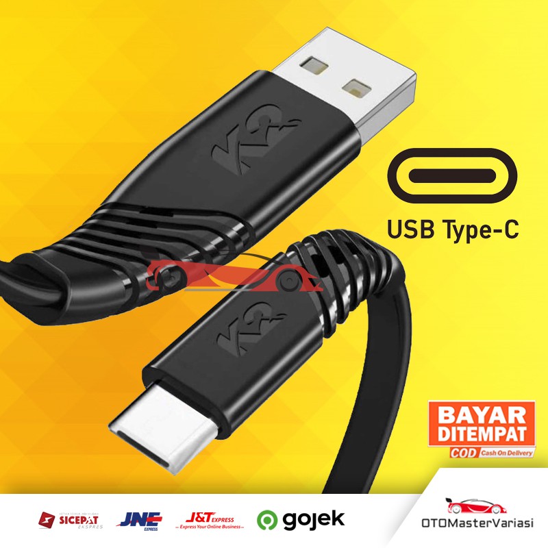 Kabel Data / Kabel USB Type C  Type-C / Kabel Data Type C Fast Charge