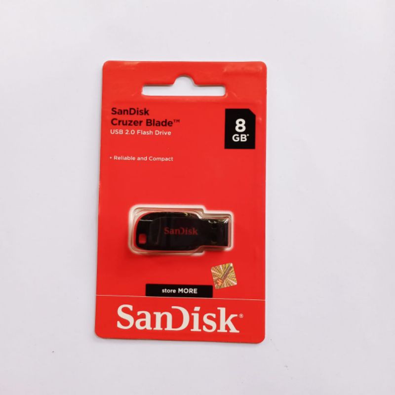 Flashdisk sandisk 8GB 8 GB . 16GB 16 GB . 32GB 32 GB USB 2.0 flash drive sandisk komputer dan laptop