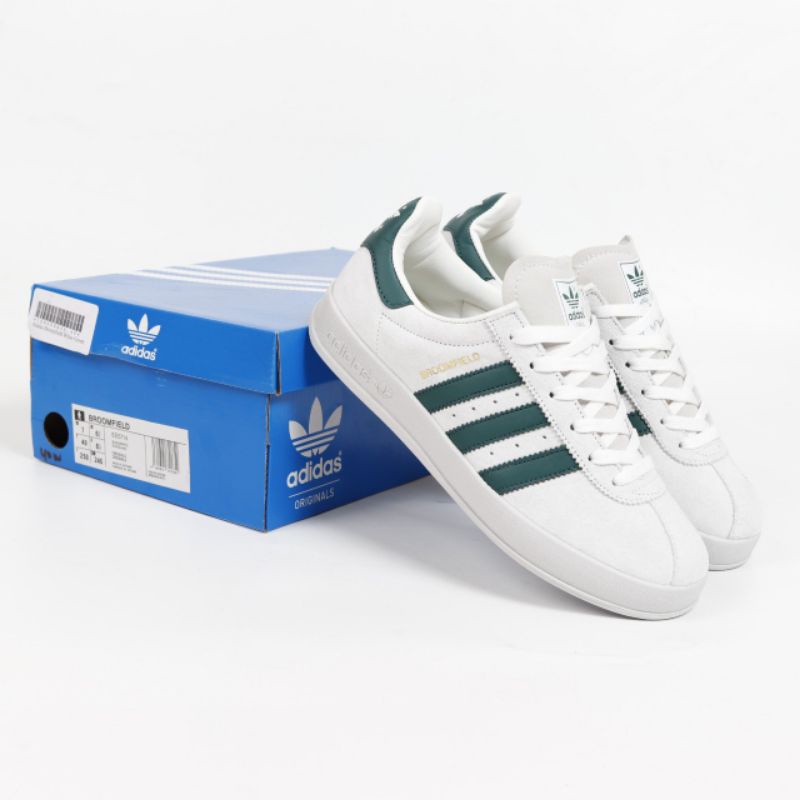 Sepatu Adidas Broomfield White Green BNIB
