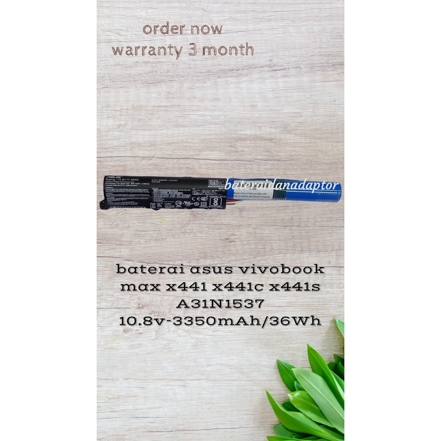 Baterai Asus VivoBook X441 A31N1537 Original