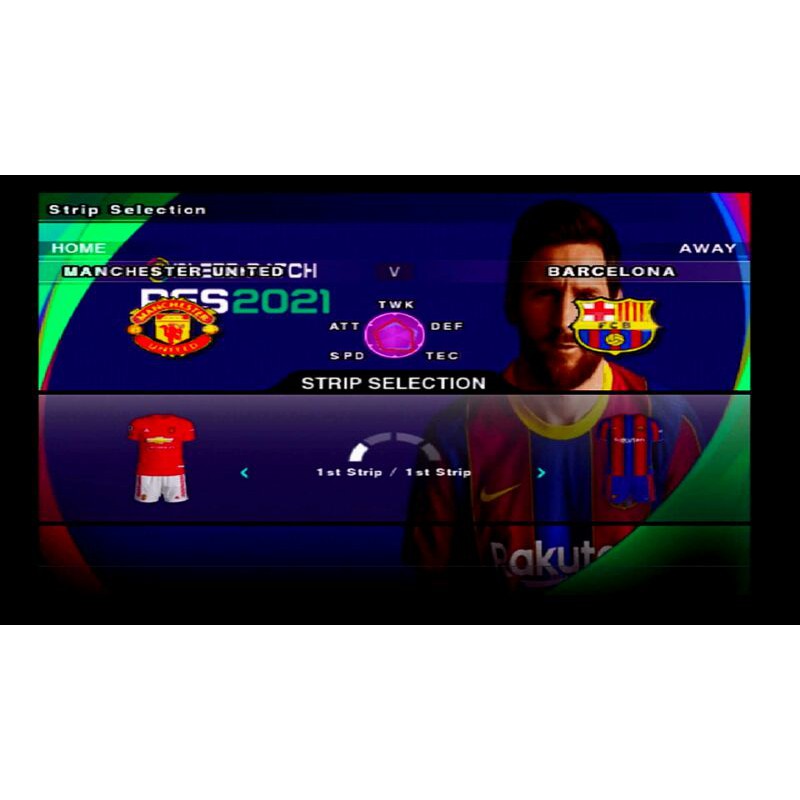 Kaset ps2 PES 2021 Update Terbaru