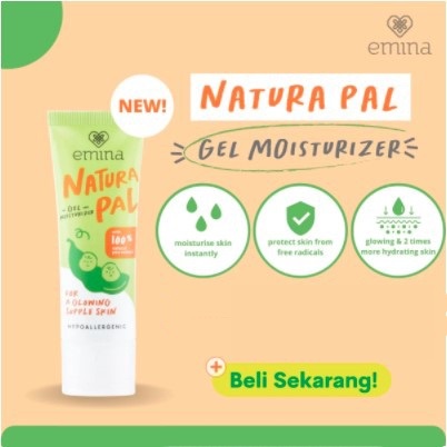 ★ BB ★ EMINA Natura Pal Gel Moisturizer - 20ml