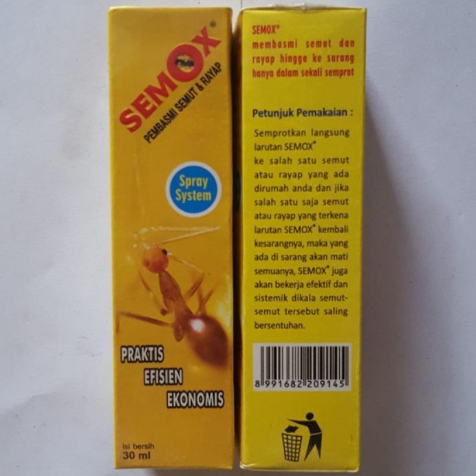 SEMOX Spray 30ML Pembasmi Semut dan Rayap Ampuh