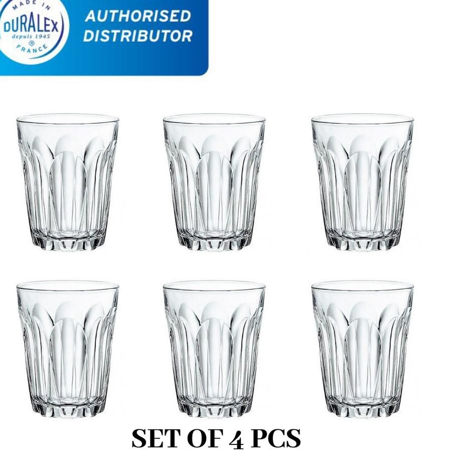 Terbaru Duralex Gelas Kopi Provence 250 ml (tempered glass) - Set of 6 8JL