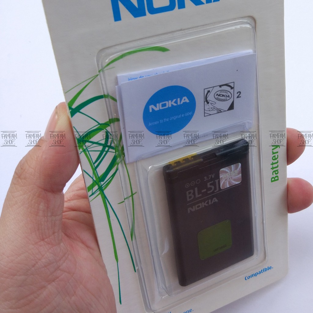 Baterai Nokia Asha 200 201 302 BL5J BL-5J Original OEM 100% | Batre, Batrai, HP, BL 5J