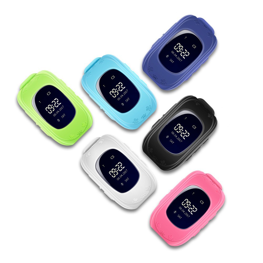 q50 kids oled display gps smart watch telephone