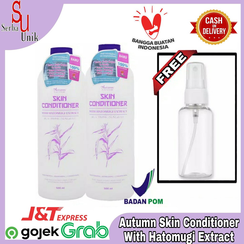 Autumn Skin Conditioner With Hatomugi 500ml Original BPOM