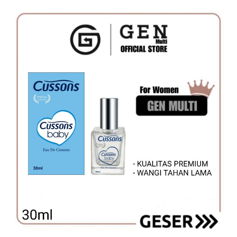 GEN - Parfum Cussos 30ml Premium / Parfum Baby Cuddle 30ml Murah