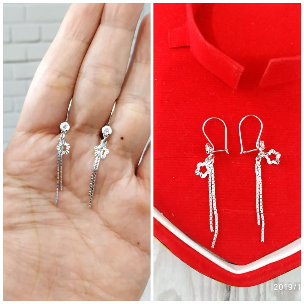 ANTING RUMBAI SILVER PERAK ASLI S925 CC648