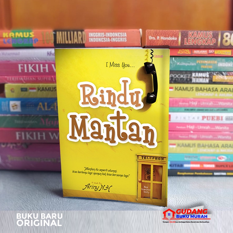 BUKU NOVEL RINDU MANTAN