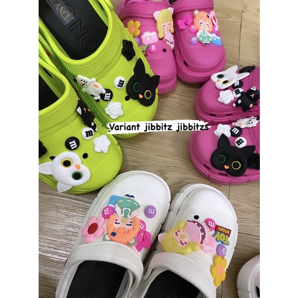 GJAZ CLOG CROZZ FLATFOAM ANAK IMPORT JIBBITZ JIBBITZ SIZE 24-35