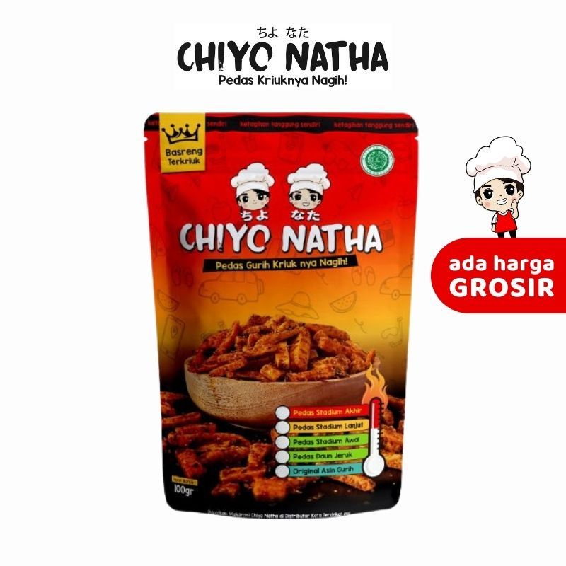 

[TERMURAH] Basreng Chiyo Natha 80gr