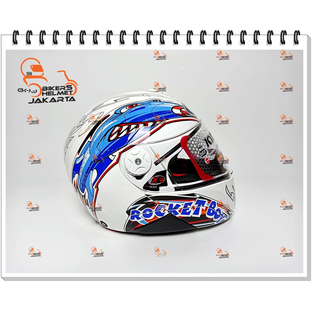 KYT HELM X ROCKET LTD #1 BOY FULL FACE
