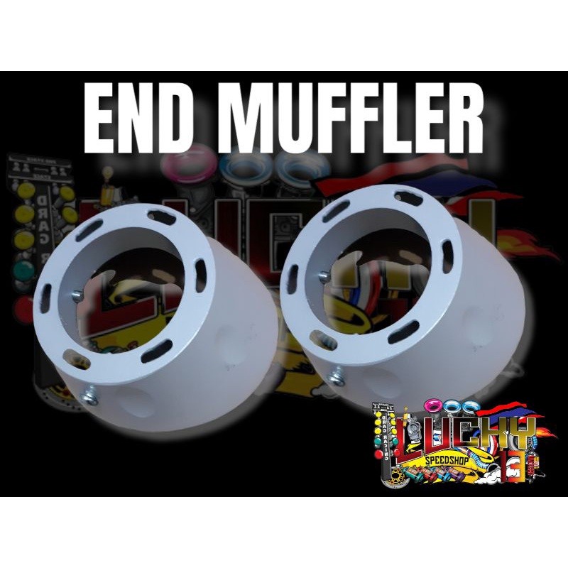 end Muffler knalpot Vario 125/150 LED old