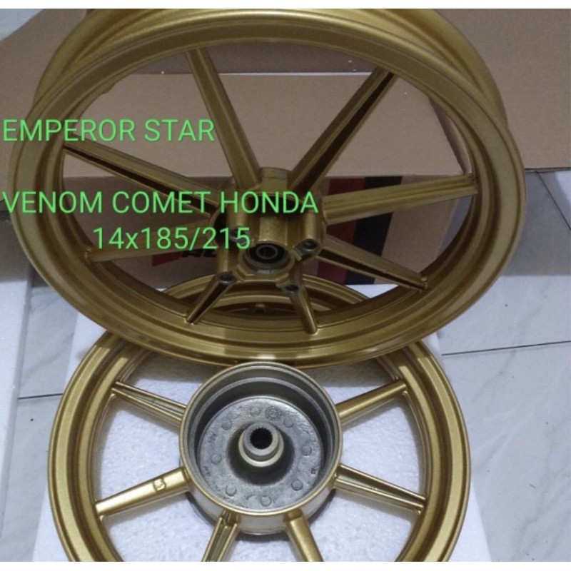 velg/pelek racing v rossi venom comet honda vario 125/150 UK 185/215 ring 14