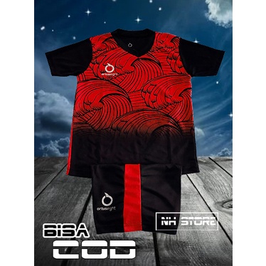 Baju Jersey Kaos Bola Anak Anak Bisa untuk Badminton Futsal Volly Harga Murah